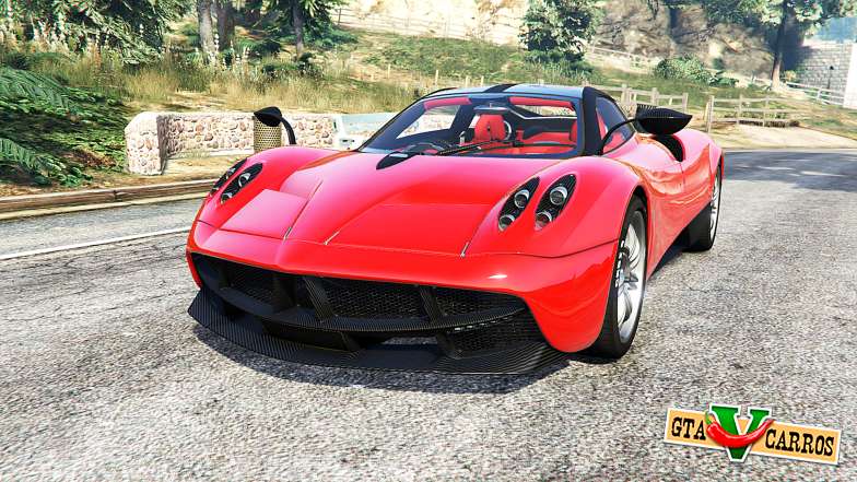 Pagani Huayra [add-on] for GTA 5 - front view