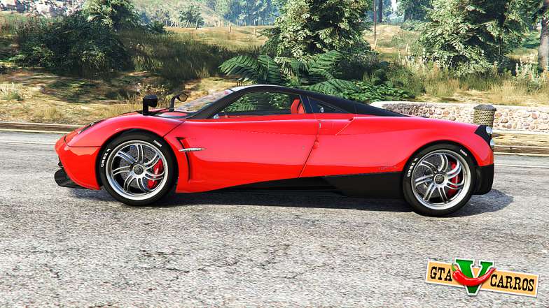 Pagani Huayra [add-on] for GTA 5 - side view