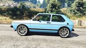 Volkswagen Golf GTI Mk1 [replace] for GTA 5 - side view
