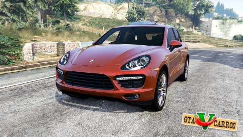 Porsche Cayenne Turbo (958) 2012 [replace] for GTA 5 - front view