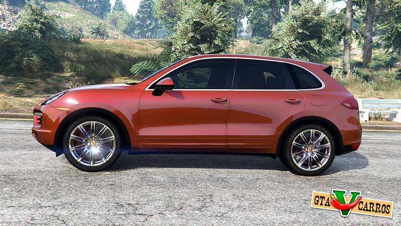 Porsche Cayenne Turbo (958) 2012 [replace] for GTA 5 - side view