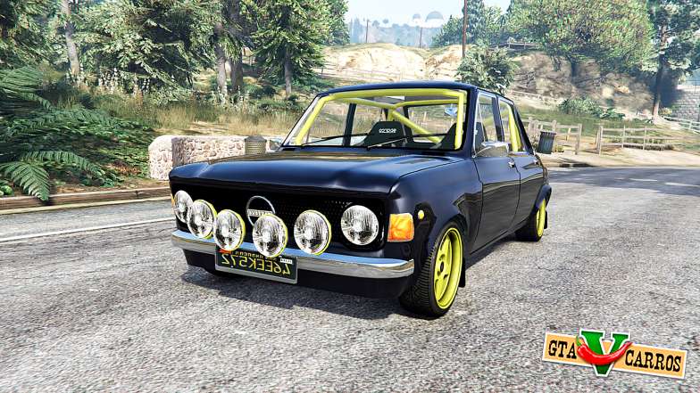 Zastava 1100p rally v2.0 [replace] for GTA 5 - front view