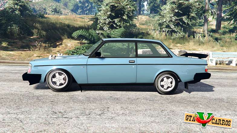Volvo 242 Turbo v1.2 [replace] for GTA 5 - side view