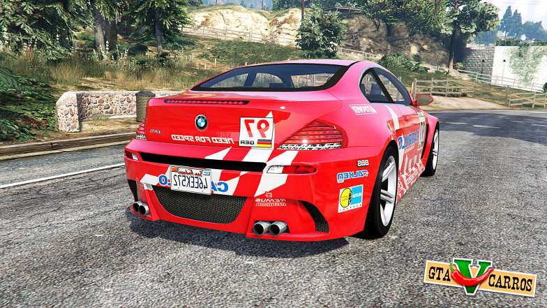 BMW M6 (E63) WideBody Carrillo v0.3 [replace] for GTA 5 - rear view