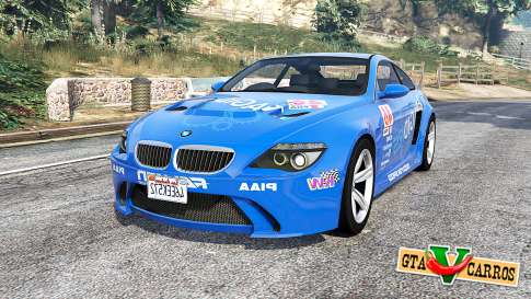 BMW M6 (E63) WideBody Pagid RS v0.3 [replace] for GTA 5 - front view