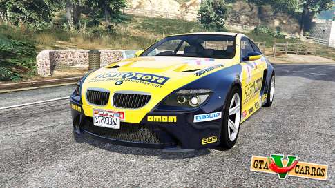 BMW M6 (E63) WideBody StopTech v0.3 [replace] for GTA 5 - front view