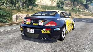BMW M6 (E63) WideBody StopTech v0.3 [replace] for GTA 5 - rear view