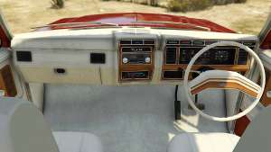 Ford Bronco MudSlinger 1980 for GTA 5 - interior
