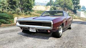 Dodge Charger RT SE (XS29) 1970 [replace] for GTA 5 - front view