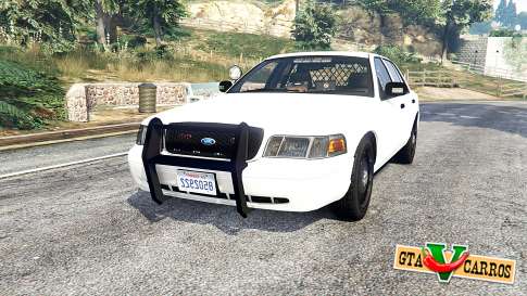 Ford Crown Victoria Unmarked CVPI v2.0 [replace] for GTA 5 - front view