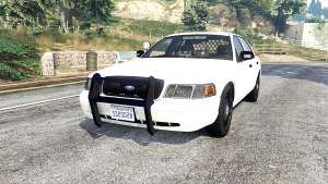 Ford Crown Victoria Unmarked CVPI v2.0 [replace] for GTA 5 - front view