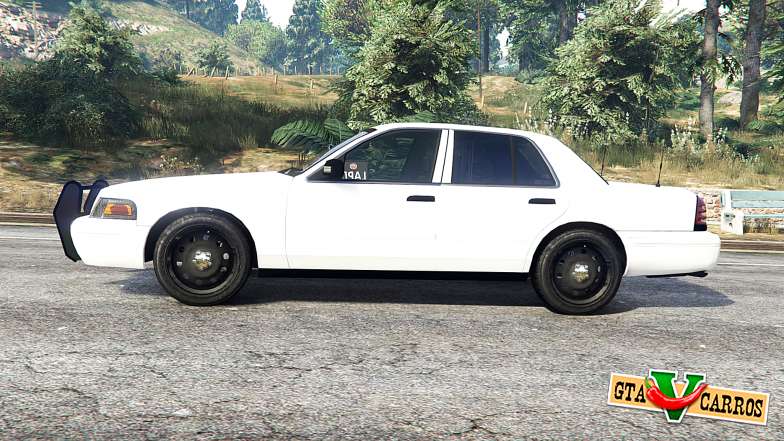 Ford Crown Victoria Unmarked CVPI v2.0 [replace] for GTA 5 - side view