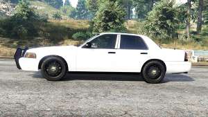 Ford Crown Victoria Unmarked CVPI v2.0 [replace] for GTA 5 - side view