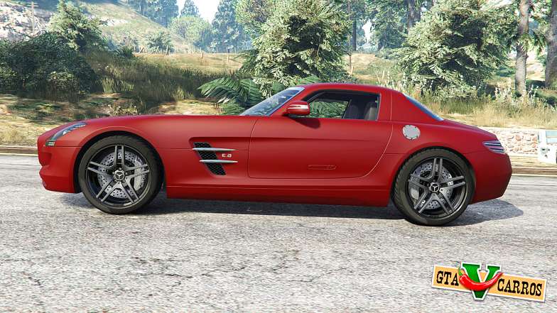 Mercedes-Benz SLS 63 AMG (C197) v1.3 [replace] for GTA 5 - side view