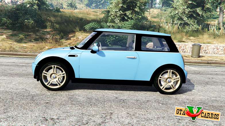 Mini Cooper S (R53) [replace] for GTA 5 - side view