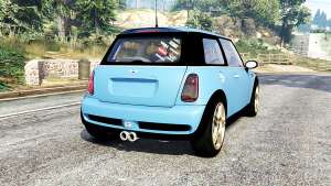 Mini Cooper S (R53) [replace] for GTA 5 - rear view