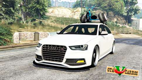 Audi RS 4 Avant (B8) 2014 v1.1 [replace] for GTA 5 - front view
