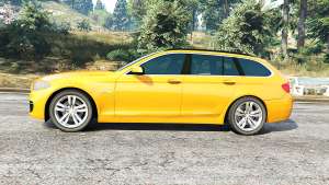 BMW 525d Touring (F11) 2015 (UK) v1.1 [replace] for GTA 5 - side view