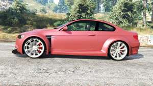 BMW M3 (E92) WideBody v1.2 [replace] for GTA 5 - side view