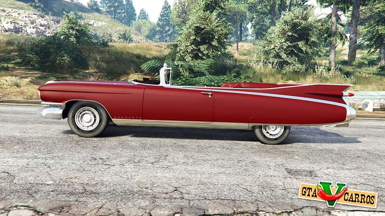 Cadillac Eldorado Biarritz 1959 v1.1 [replace] for GTA 5 - side view