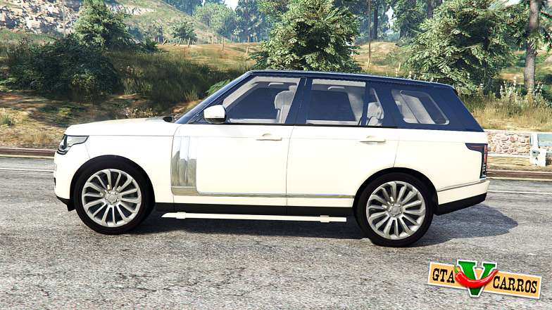 Land Rover Range Rover Vogue 2013 v1.3 [replace] for GTA 5 - side view