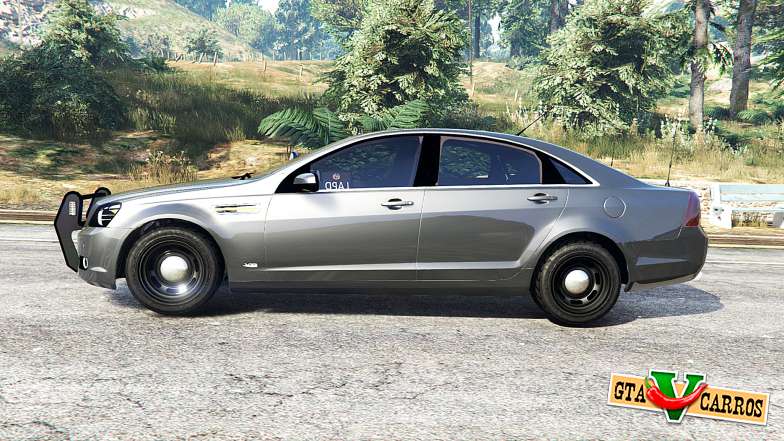 Chevrolet Caprice Unmarked Police v2.0 [replace] for GTA 5 - side view
