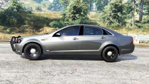 Chevrolet Caprice Unmarked Police v2.0 [replace] for GTA 5 - side view
