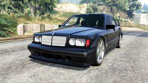 Mercedes-Benz 190 E Evolution II v1.2 [replace] for GTA 5 - front view
