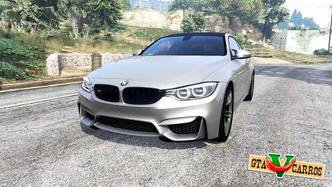 BMW M4 (F82) 2015 [replace] for GTA 5 - front view