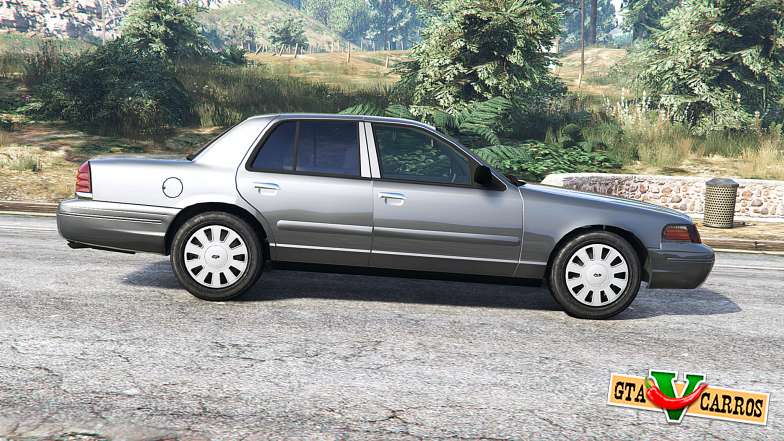 Ford Crown Victoria 2001 police [replace] for GTA 5 - side view