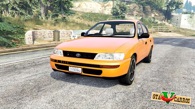 Toyota Corolla v1.15 [replace] for GTA 5 - front view