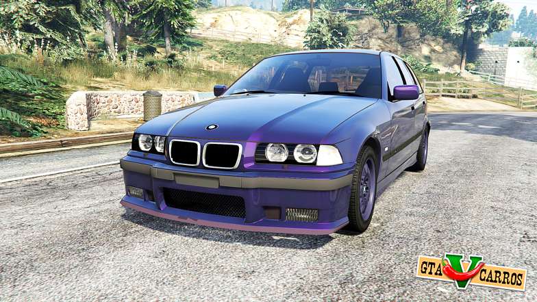 BMW M3 (E36) Touring v2.0 [replace] for GTA 5 - front view