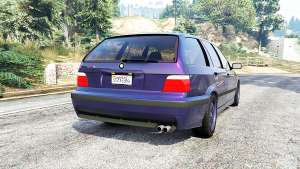 BMW M3 (E36) Touring v2.0 [replace] for GTA 5 - rear view