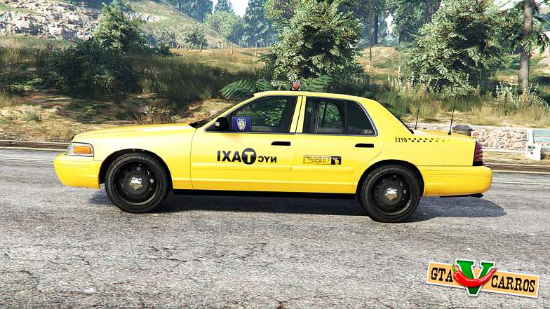 Ford Crown Victoria Undercover Police [replace] for GTA 5 - side view