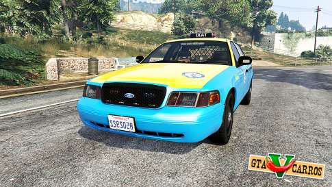Ford Crown Victoria Undercover Police [replace] for GTA 5 - front view