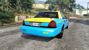 Ford Crown Victoria Undercover Police [replace] for GTA 5 - rear view