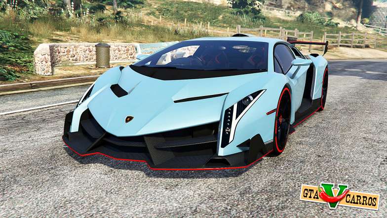 Lamborghini Veneno 2013 v1.1 [replace] for GTA 5 - front view
