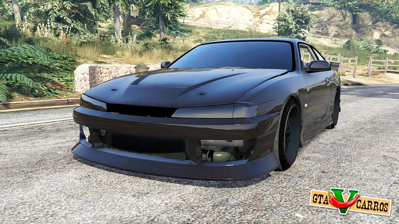 Nissan Silvia (S14a) [replace] for GTA 5 - front view