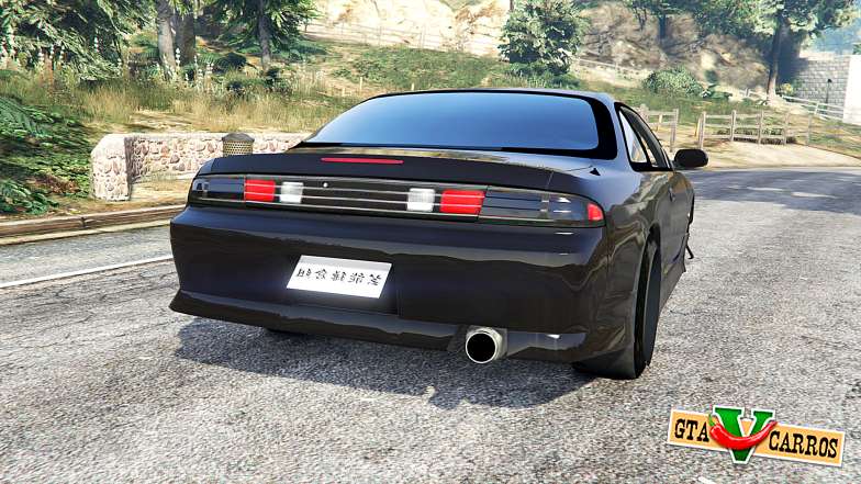 Nissan Silvia (S14a) [replace] for GTA 5 - rear view