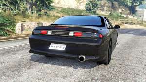 Nissan Silvia (S14a) [replace] for GTA 5 - rear view