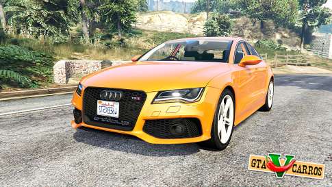 Audi RS 7 Sportback v1.1 [replace] for GTA 5 - front view