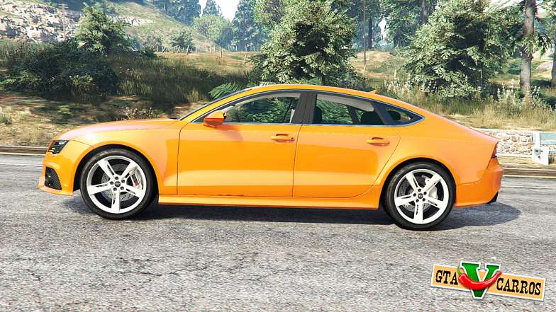 Audi RS 7 Sportback v1.1 [replace] for GTA 5 - side view