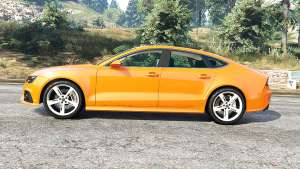 Audi RS 7 Sportback v1.1 [replace] for GTA 5 - side view