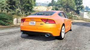 Audi RS 7 Sportback v1.1 [replace] for GTA 5 - rear view