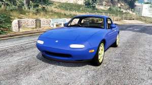 Mazda MX-5 (NA) 1997 v1.1 [replace] for GTA 5 - front view