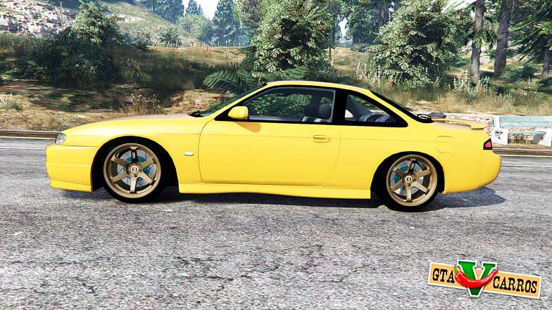 Nissan 200SX (S14a) 1996 v1.1 [replace] for GTA 5 - side view