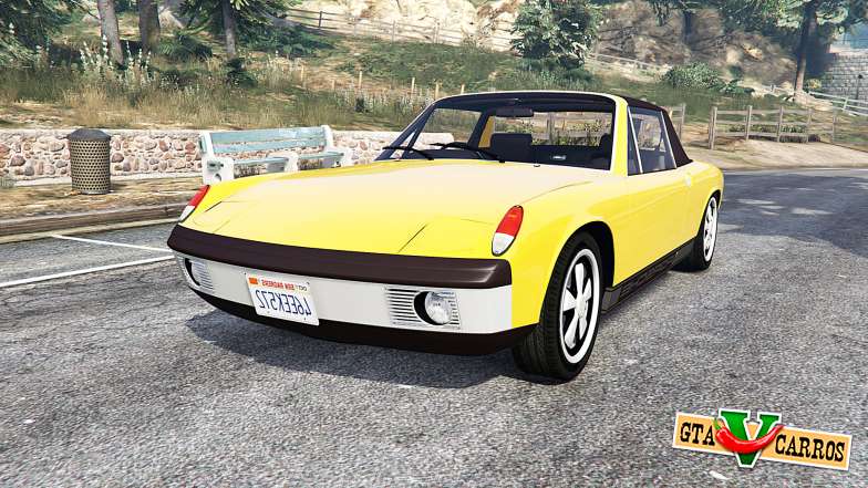 Porsche 914-6 1970 v1.1 [replace] for GTA 5 - front view