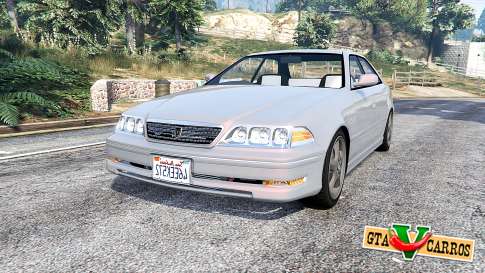 Toyota Mark II Grande (JZX100) v1.1 [replace] for GTA 5 - front view