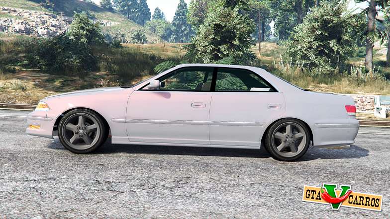 Toyota Mark II Grande (JZX100) v1.1 [replace] for GTA 5 - side view