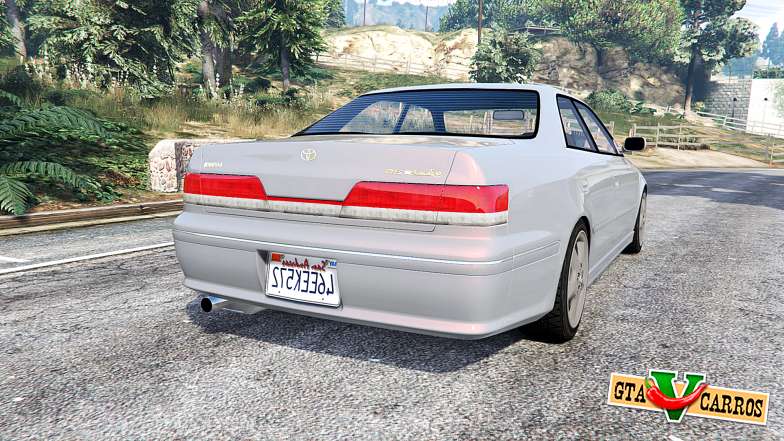 Toyota Mark II Grande (JZX100) v1.1 [replace] for GTA 5 - rear view